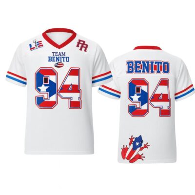 Team Benito Football Jersey, Bad Bunny Super Bowl