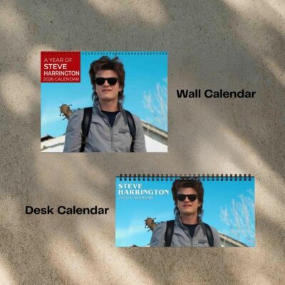 A Year of Steve Harrington 2026 Desk Calendar