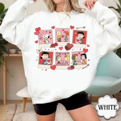 Cute Puppy Valentine And Friends T-Shirt