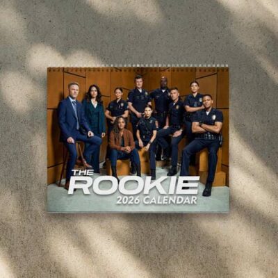 Retro The Rookie 2026 Calendar