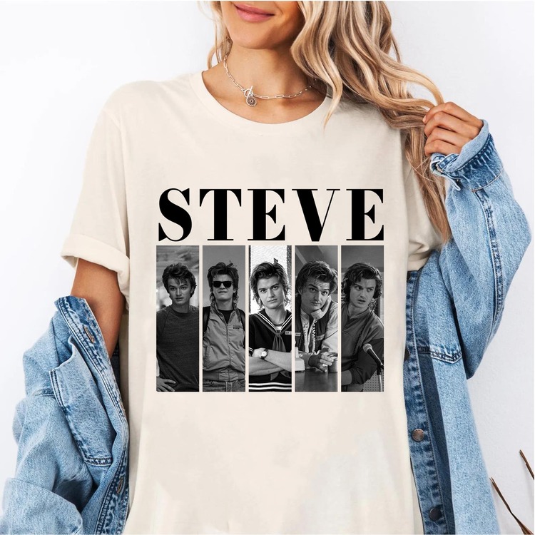 Retro Steve T-Shirt, Strangerthings Movie Retro Steve T-Shirt, Strangerthings Movie