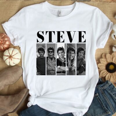 Retro Steve T-Shirt, Strangerthings Movie