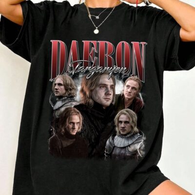 Daeron Targaryen T-Shirt, A Knight of the Seven Kingdoms Movie Daeron Targaryen T-Shirt, A Knight of the Seven Kingdoms Movie