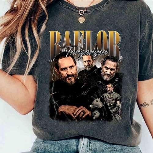 Baelor Targaryen T-Shirt, A Knight of the Seven Kingdoms Movie Baelor Targaryen T-Shirt, A Knight of the Seven Kingdoms Movie