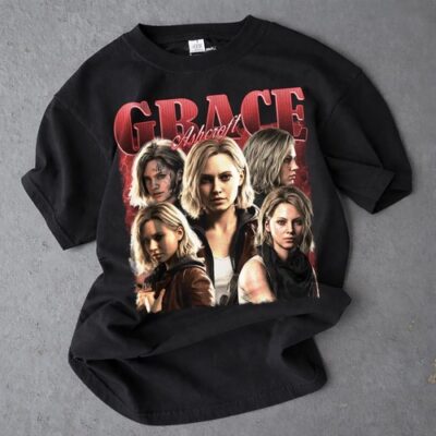 Retro Grace Ashcroft T-Shirt, Resident Evil
