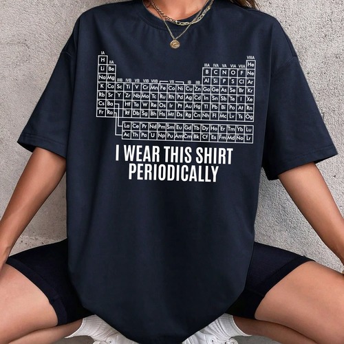 I Wear This Shirt Periodically T-Shirt, Project Hail Mary I Wear This Shirt Periodically T-Shirt, Project Hail Mary