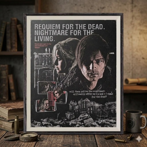 Resident Evil Poster, Requim 2026 Resident Evil Poster, Requim 2026