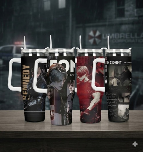 Resindent Evil 40oz Tumbler, Gift For Fans Resindent Evil 40oz Tumbler, Gift For Fans