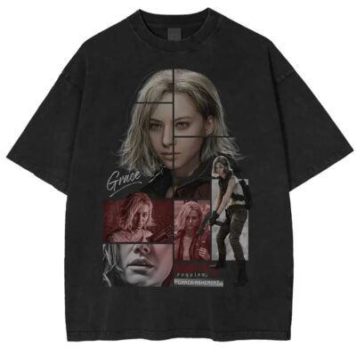 Vintage Grace Ashcroft T-Shirt, Resident Evil