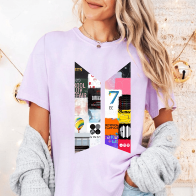 BTS Full Album T-Shirt, Bangtan Fan, Kpop Fan Gift