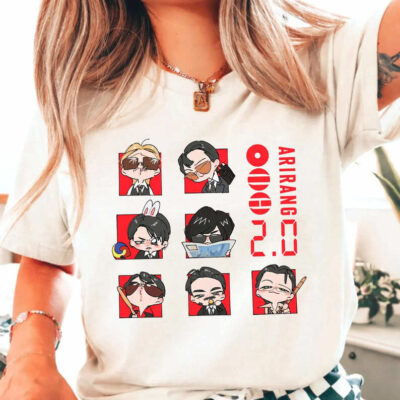 BTS Arirang 2.0 T-Shirt, Kpop Fan Gift