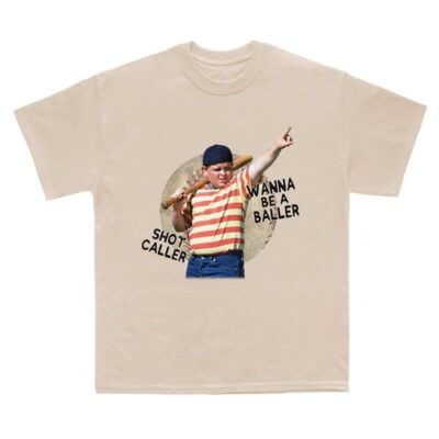 Wanna Be A Baller, Short Caller Sandlot T-Shirt
