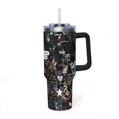 Leon Kennedy 40oz Tumbler, Gift For Fans