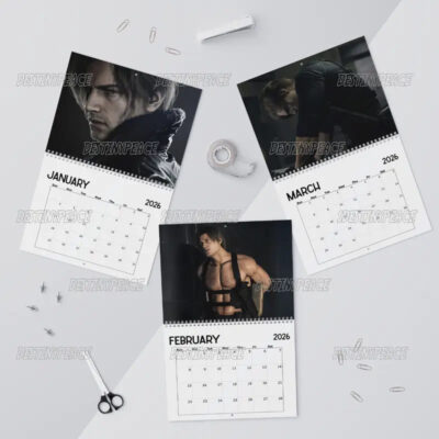 Version 2 A Year Of Leon Kennedy 2026 Calendar