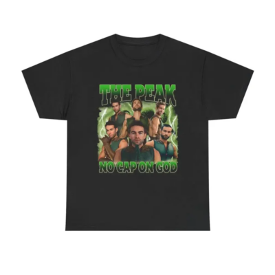 The Peak No Cap On God T-Shirt, The Boys movie, Hero Movie Fan