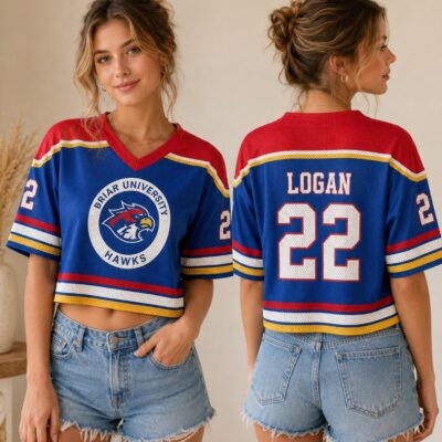 Hockey Romance Inspired Unisex Crop Mesh Jersey, BookTok Reader Gift