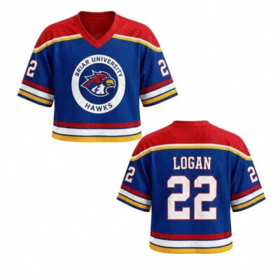 Hockey Romance Inspired Unisex Crop Mesh Jersey, BookTok Reader Gift