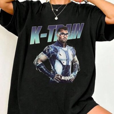 K-Train T-Shirt, The Boys movie, Charlie Kirk K-Train T-Shirt, The Boys movie, Charlie Kirk