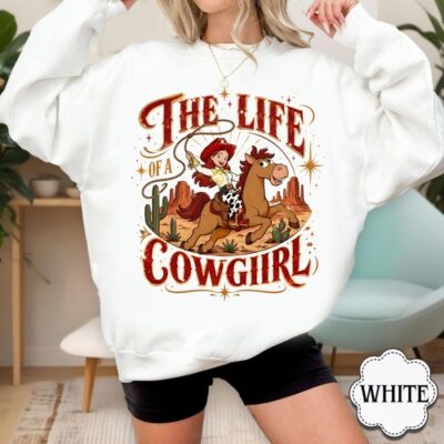 The Life Of CowGirl T-Shirt, Gift For Music Fan, Toy Story