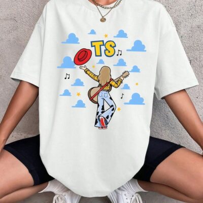 TS 13 Cloud Summer Beach T-Shirt, Gift For Music Fan, Toy Story
