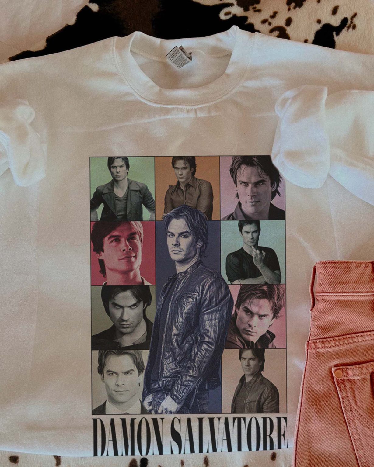 Damon Salvatore Eras Tour T-Shirt, Sweatshirt, The Vampire Diaries Movie Damon Salvatore Eras Tour T-Shirt, Sweatshirt, The Vampire Diaries Movie