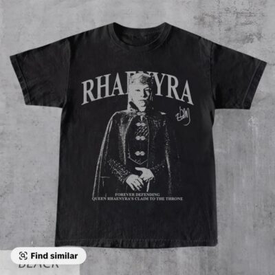 Vintage Rhaenyra Targaryen T-Shirt, HOTD Movie