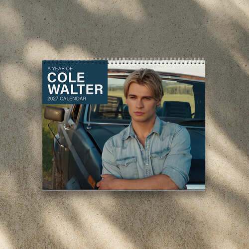 A Year Of Cole Walter 2027 Calendar, Mlwtfb Season 3 A Year Of Cole Walter 2027 Calendar, Mlwtfb Season 3