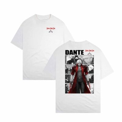 Dante 90s Bootleg 2 Sides T-Shirt, Devil May Cry