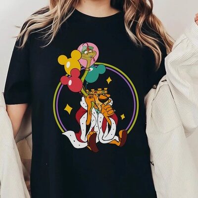 Retro Prince John T-Shirt, Nostalgic King and Snake Tee, Robinhood Movie