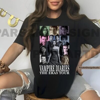 Vampire Diaries Eras Tour T-Shirt: Fan Gift Tee, The Vampire Diaries Movie