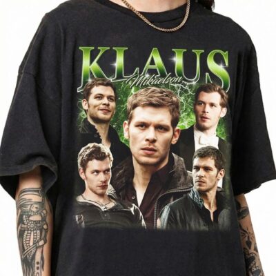 Klaus Mikaelson T-Shirt, Vintage 90s Klaus Mikaelson, Vampire Diaries Movie
