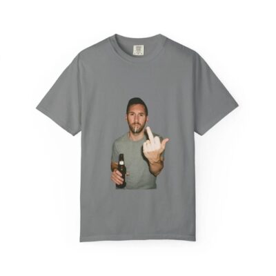 Funny Lionel Messi Middle Finger T-Shirt, Football Fan