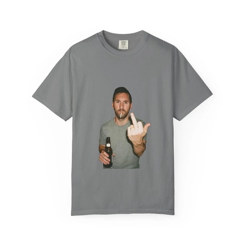 Funny Lionel Messi Middle Finger T-Shirt, Football Fan Funny Lionel Messi Middle Finger T-Shirt, Football Fan
