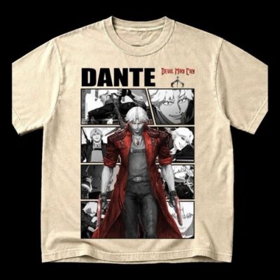 Dante 90s Bootleg T-Shirt, Devil May Cry