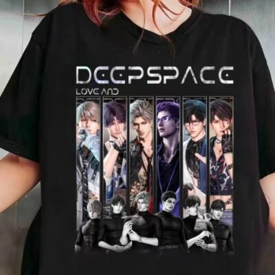 Retro Love And Deepspace T-Shirt