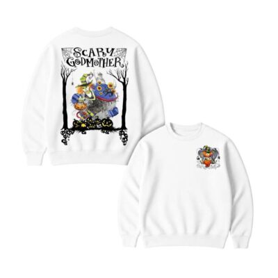 Scary Godmother 2 Sides T-Shirt, Halloween Movie