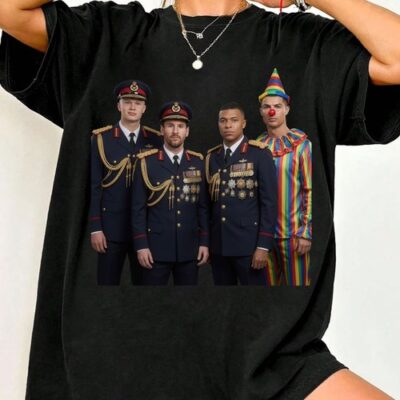 Funny Ronaldo Clown T-Shirt, Football Fan Funny Ronaldo Clown T-Shirt, Football Fan