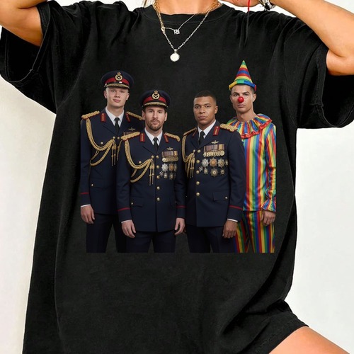Funny Ronaldo Clown T-Shirt, Football Fan Funny Ronaldo Clown T-Shirt, Football Fan
