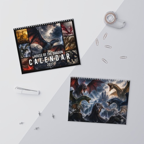 House Of The Dragon 2027 Calendar House Of The Dragon 2027 Calendar