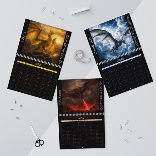 House Of The Dragon 2027 Calendar House Of The Dragon 2027 Calendar