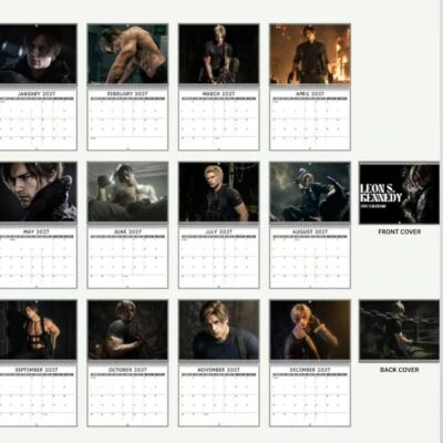 A Year Of Leon Kennedy 2027 Calendar