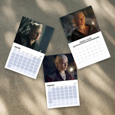 A Year Of Rhaenyra Targaryen 2027 Calendar, House Of The Dragon