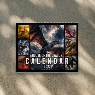 House Of The Dragon 2027 Calendar House Of The Dragon 2027 Calendar